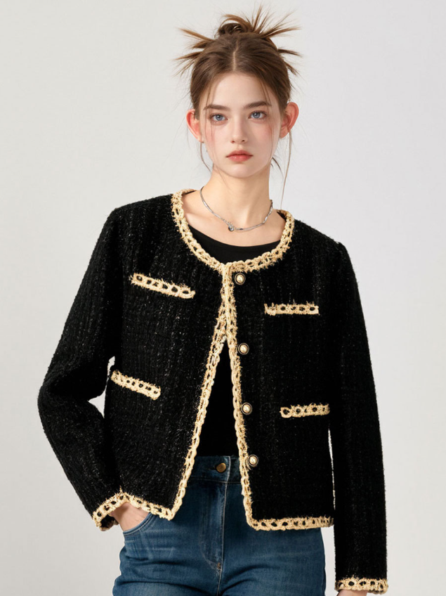 W&W Mode - Elegante Jacke mit Knöpfen