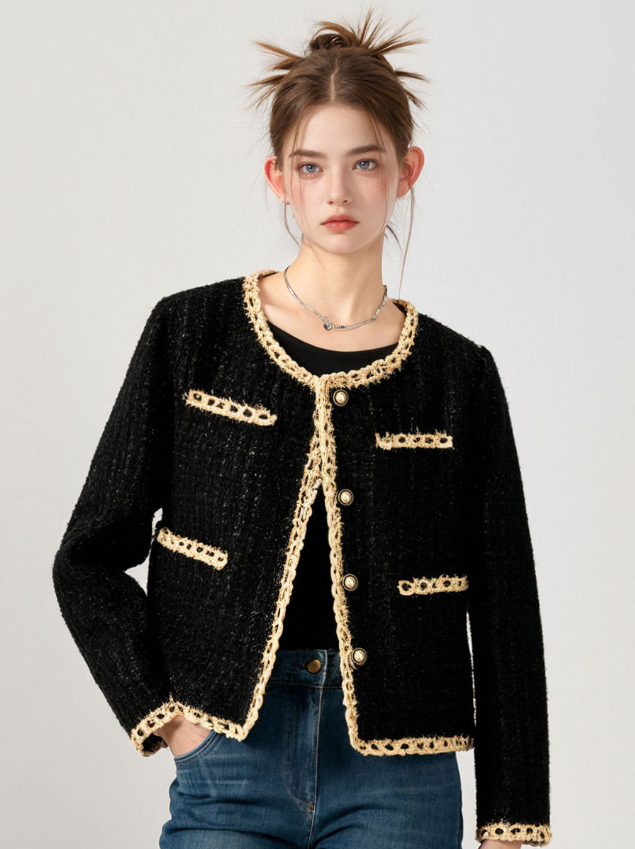 W&W Mode - Elegante Jacke mit Knöpfen