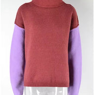 W&W – Farbblockpullover im Wintertrend