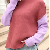 W&W – Farbblockpullover im Wintertrend