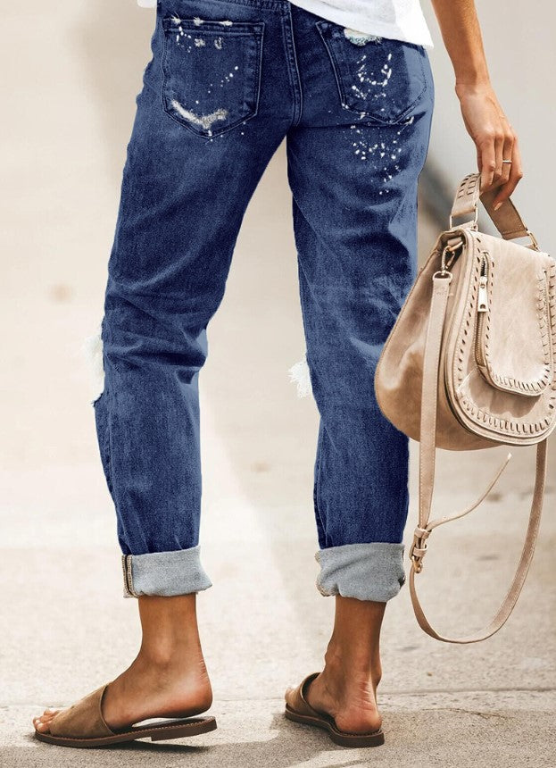 WW | Zwei Ripped Knee Slim Fit Jeans