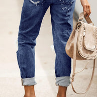 WW | Zwei Ripped Knee Slim Fit Jeans