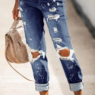 WW | Zwei Ripped Knee Slim Fit Jeans