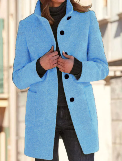 W&W Mode | Stilvoller & Eleganter Button-Down-Mantel