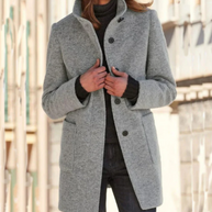 WW | Stilvoller & Eleganter Button-Down-Mantel