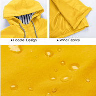 WW | Lässige Winddichte Regenjacke für Damen