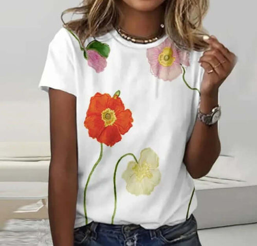 WW | Poppy Flower Shirt