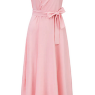 WW | Elegantes V-Ausschnitt Ärmelloses Maxi-Kleid für Damen