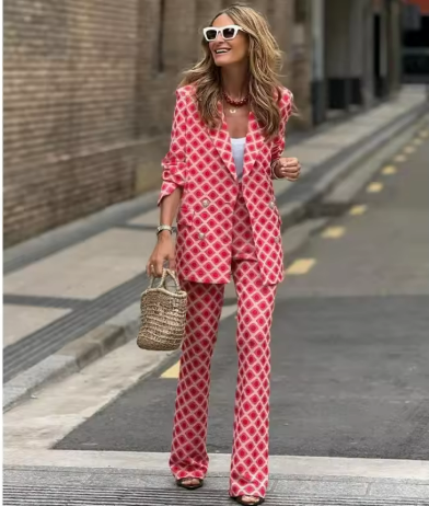 W&W Mode | Elegantes Satz Mit Leopardenmuster
