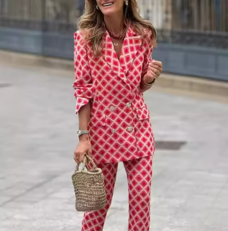 W&W Mode | Elegantes Satz Mit Leopardenmuster
