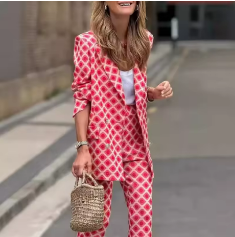 W&W Mode | Elegantes Satz Mit Leopardenmuster