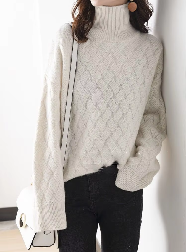 W&W Mode | Damen Rollkragenpullover