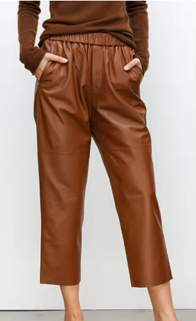 WW | Dash Petal Taille Tasche Faux Leder Hosen