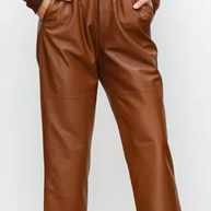 WW | Dash Petal Taille Tasche Faux Leder Hosen