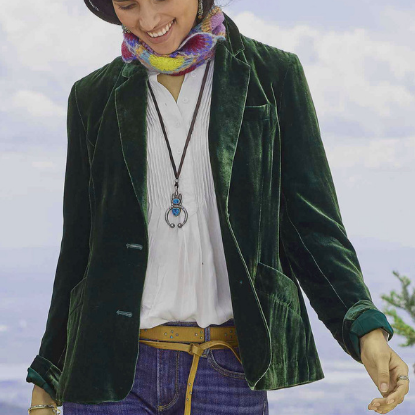 W&W Mode - Vintage mode Blazer jacke