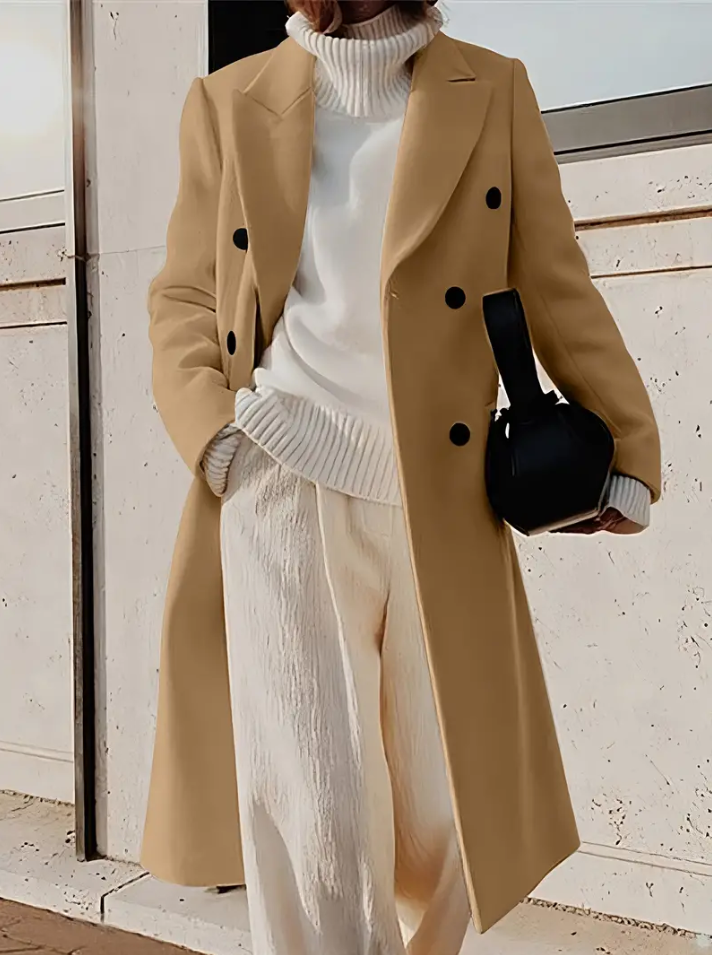 W&W Mode | Zweireihige Jacke mit Kapuze