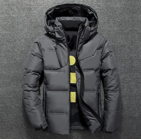W&W Mode - Extra warme abnehmbare Winterjacke mit Kapuze