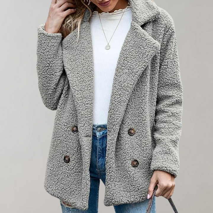 W&W Mode | Warme und Flauschige Damenjacke