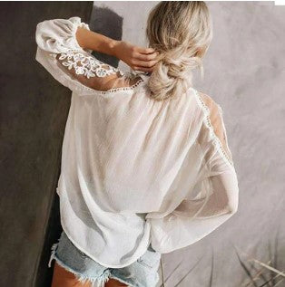 WW | T-Shirt aus Flüsternder Spitze