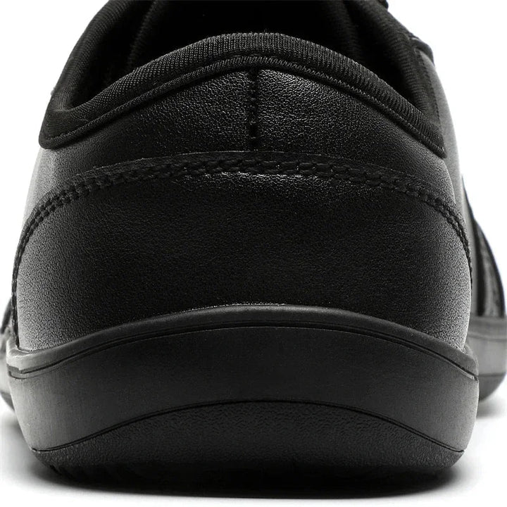 W&W Mode | Minimalistische Leder Barfußlaufschuhe