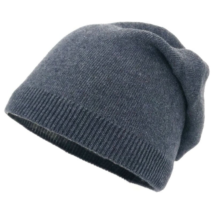 W&W Mode Neue Weiche Dünne Gestrickte Mütze | Damenmütze für Draußen