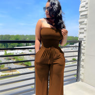 Jumpsuit ohne Schultern