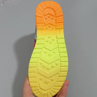 Ethnische Regenbogen-Leinwandschuhe