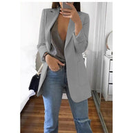 Blazer Slim Fit Cardigan für den europäischen und amerikanischen Modeflair