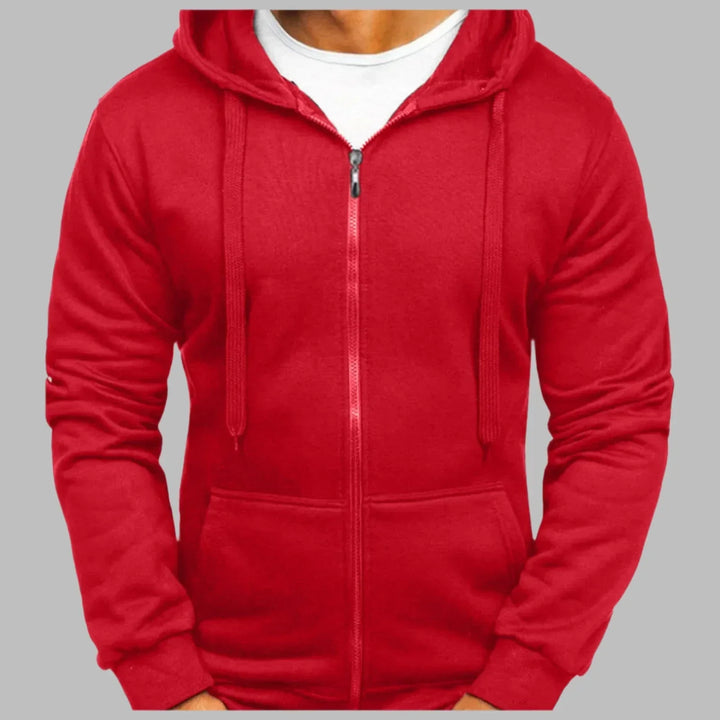 W&W Mode | Bequeme Herren Kapuzenpulli Mit Reißverschluss Für Den Täglichen Gebrauch