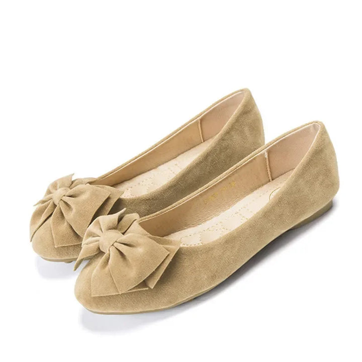 W&W Mode | Damen Komfortable & Stilvolle Freizeitslipper Mit Schleife