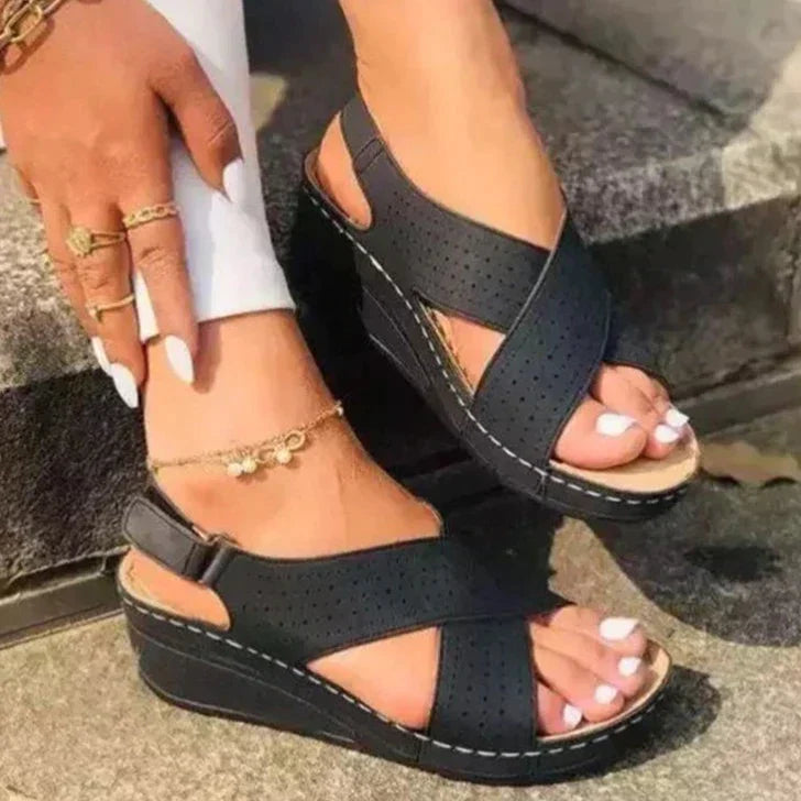 W&W Mode | Orthopädische Damen Sommersandalen