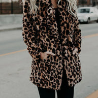 WW - Leopardenmuster Mantel