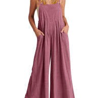 Rosabella™️ - Ärmelloser Jumpsuit mit Weitem Bein