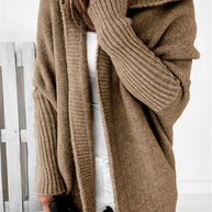 WW | Gestrickte Strickjacke Weste