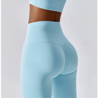 WW | Atmungsaktive Push-up Yoga Leggings Mit Pfirsich Hebung