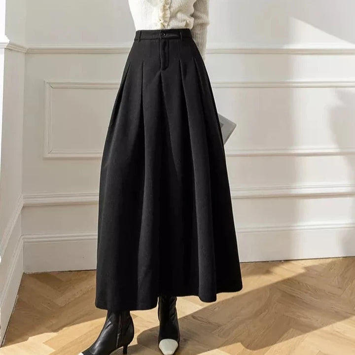 Damen Wollrock für Herbst und Winter