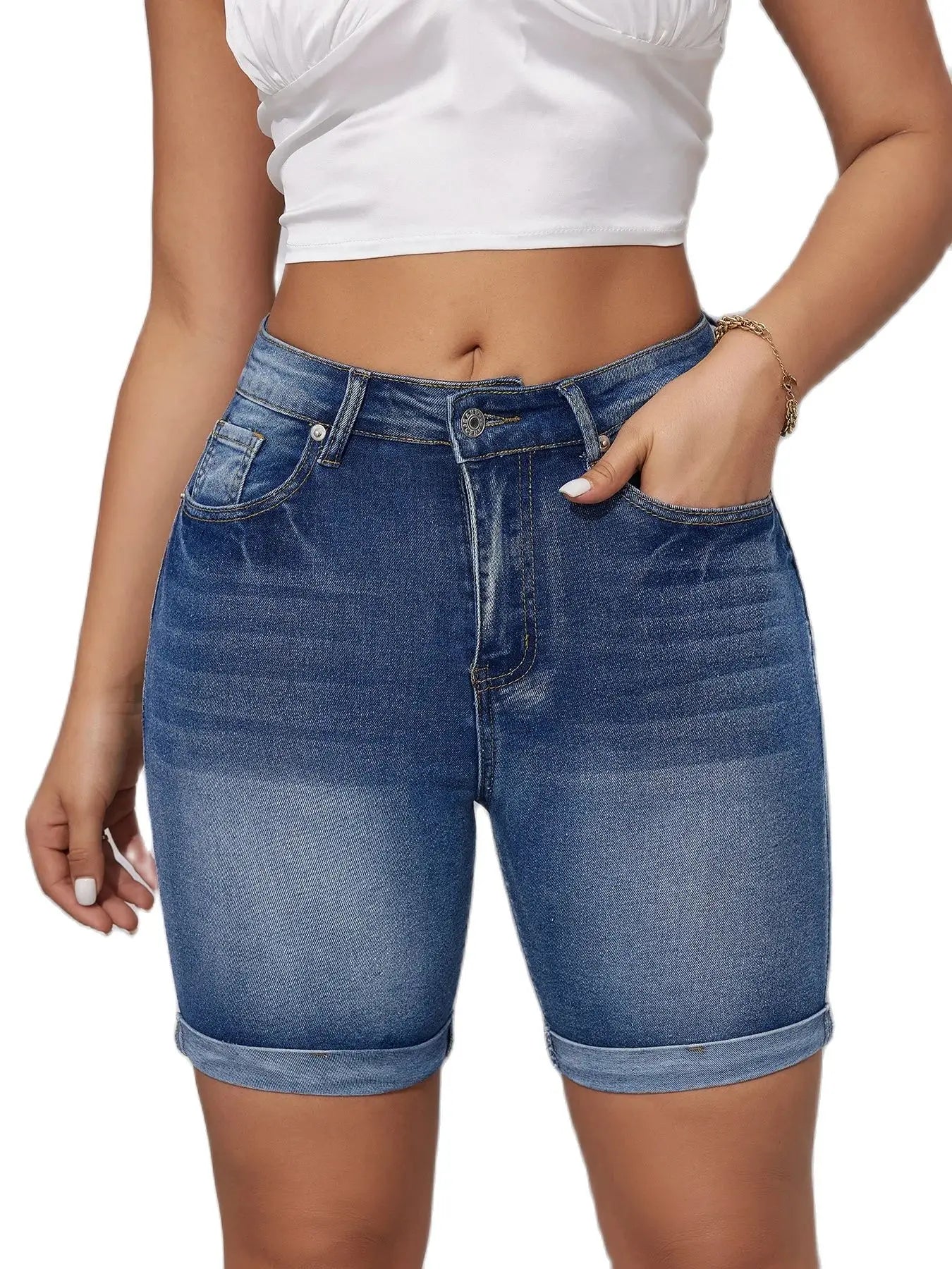 WW | Taille Denim Shorts