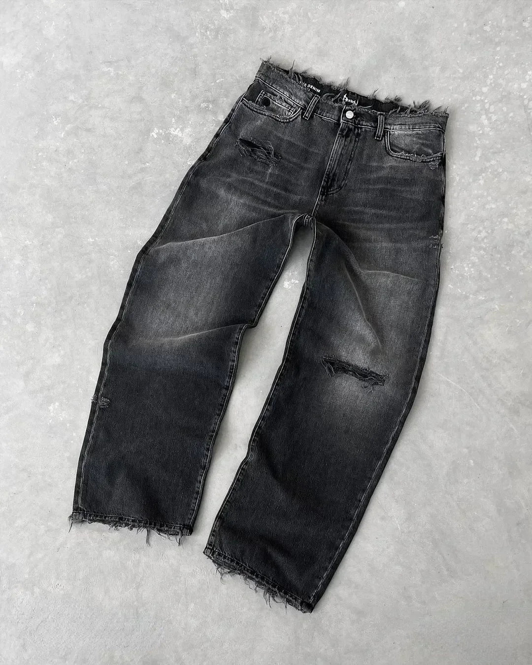WW | Amerikanische Gewaschene Retro Jeans Für Männer
