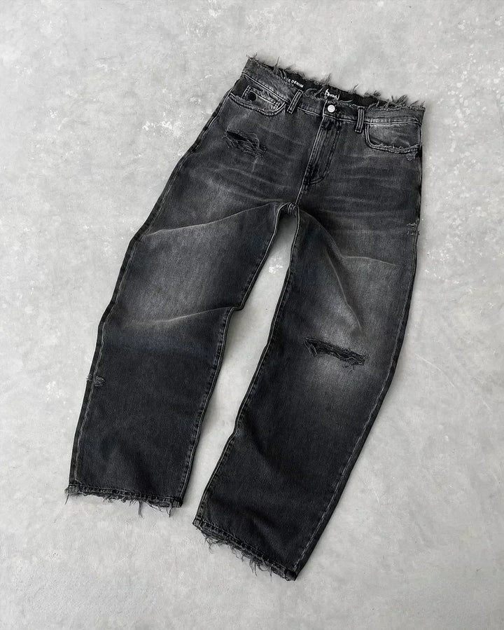 W&W Mode | Amerikanische Gewaschene Retro Jeans Für Männer