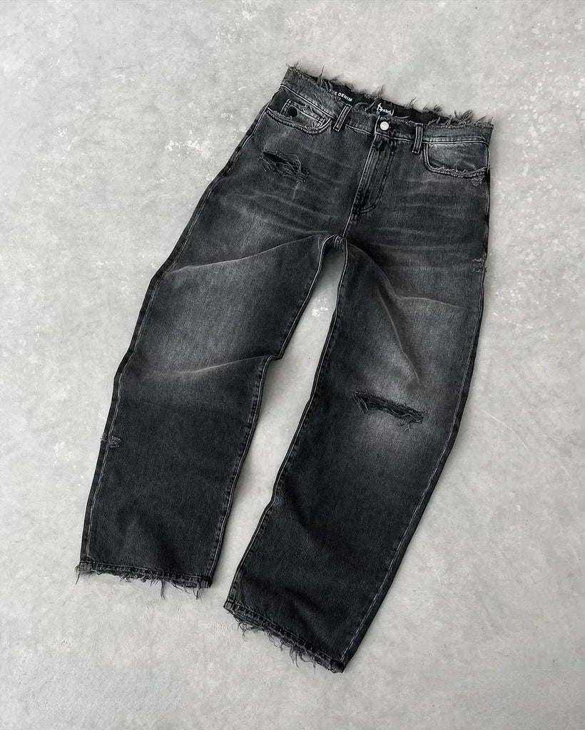 WW | Amerikanische Gewaschene Retro Jeans Für Männer