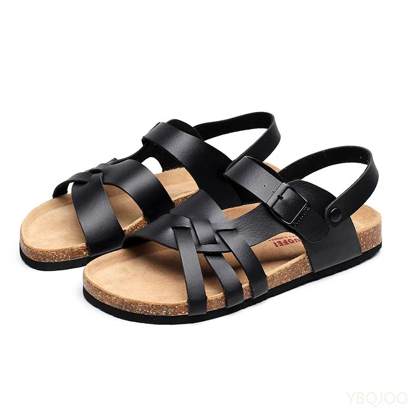 W&W Mode | Orthopädische Premium Ledersandalen