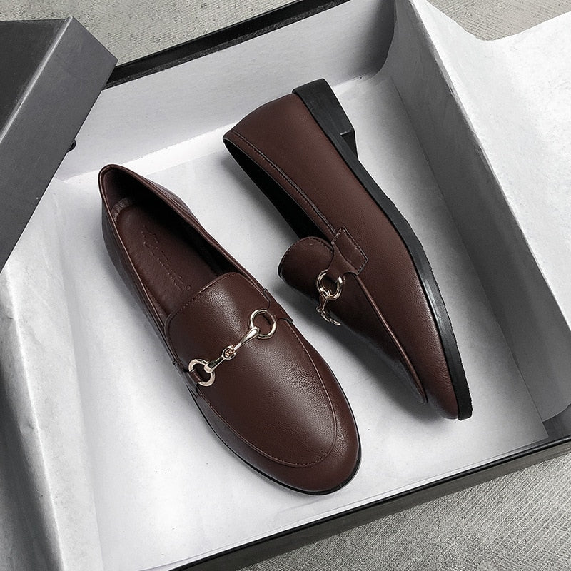 W&W Mode | Klassische Leder Slipper Für Herren Stilvoll & Bequem