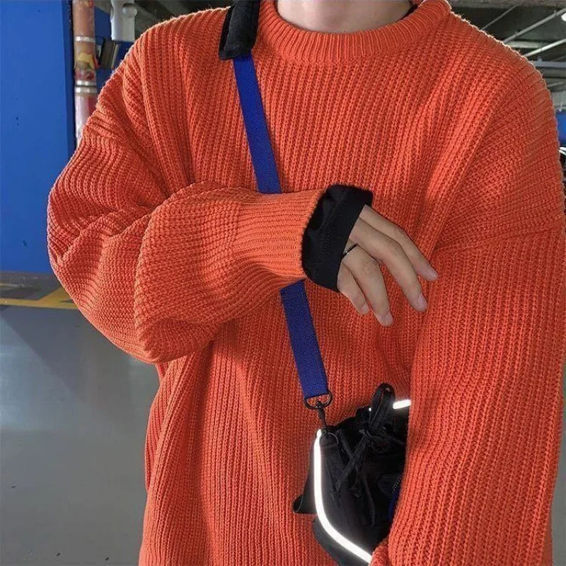 W&W Mode - Herren Slim Fit Wollpullover für den Herbst