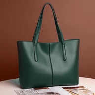 WW | Damen Schultertasche Aus Hochwertigem Pu Leder Mit Großem Fassungsvermögen