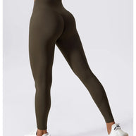 WW | Atmungsaktive Push-up Yoga Leggings Mit Pfirsich Hebung