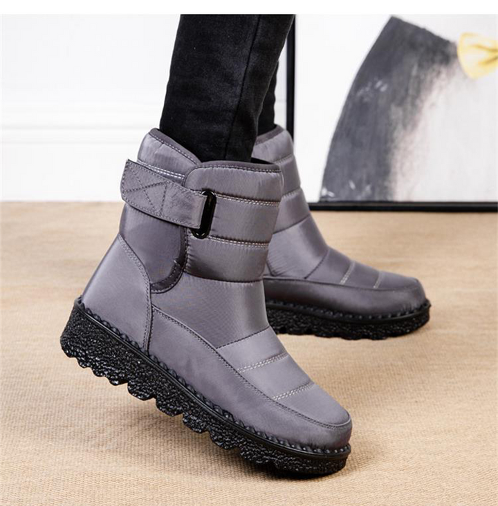 W&W Mode | Wasserdichte, gepolsterte Baumwollstiefel