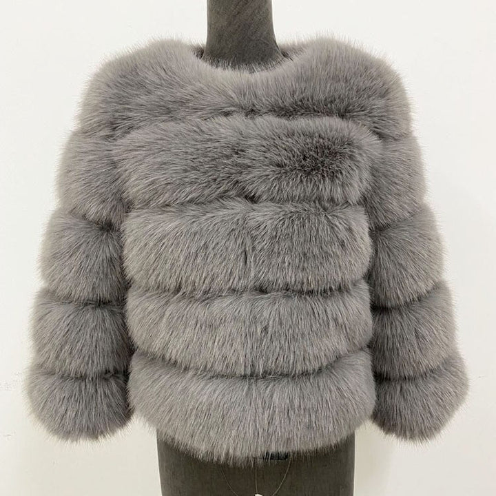 W&W Mode | Lange Jacke mit Kapuze - Warmer Winterkomfort