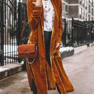 WW | Uplifting My Way Kimono Jacke Aus Samt