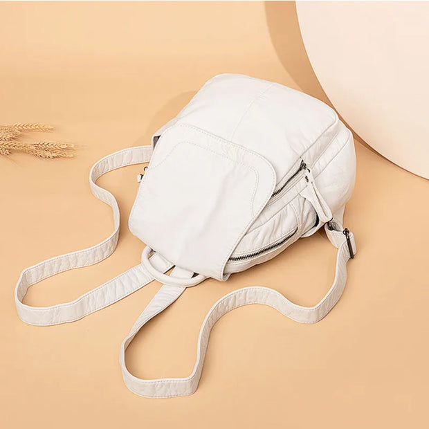 WW | Rucksack Gewaschenes Leder