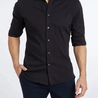 WW - Klassisches Herrenhemd mit Reißverschluss